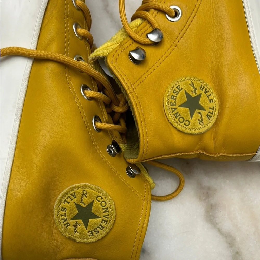Converse bright yellow